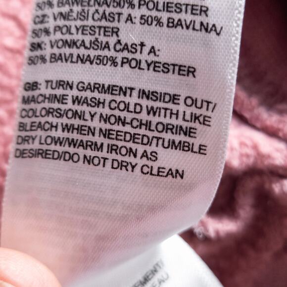 The North Face Women’s Hoodie Pink Size L Color Pop Athleisure Streetwear - Picture 9 of 10